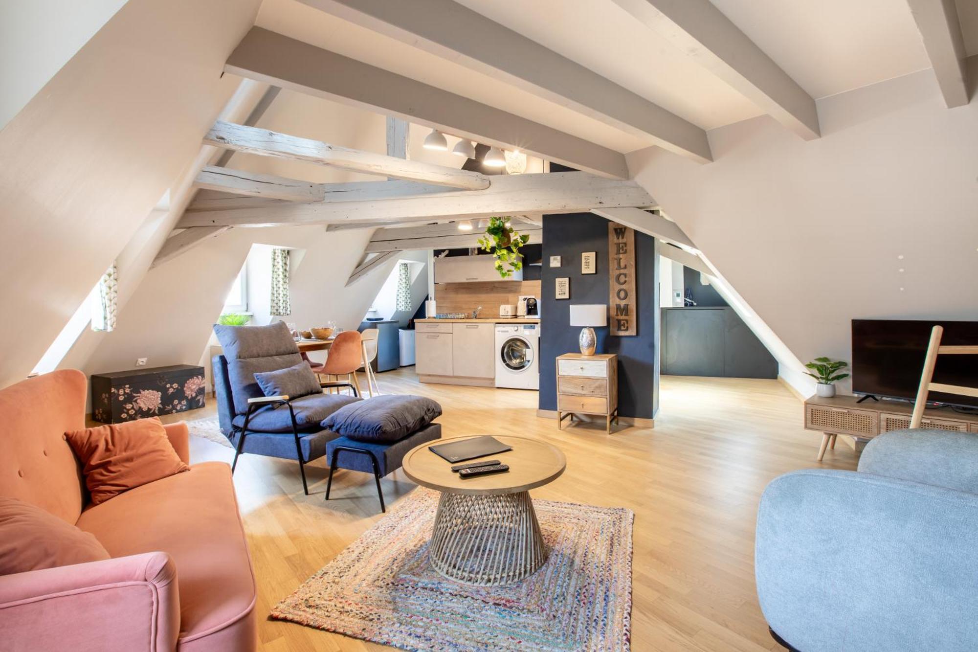 Duplex Atypique Au Coeur De Mulhouse Daire Dış mekan fotoğraf