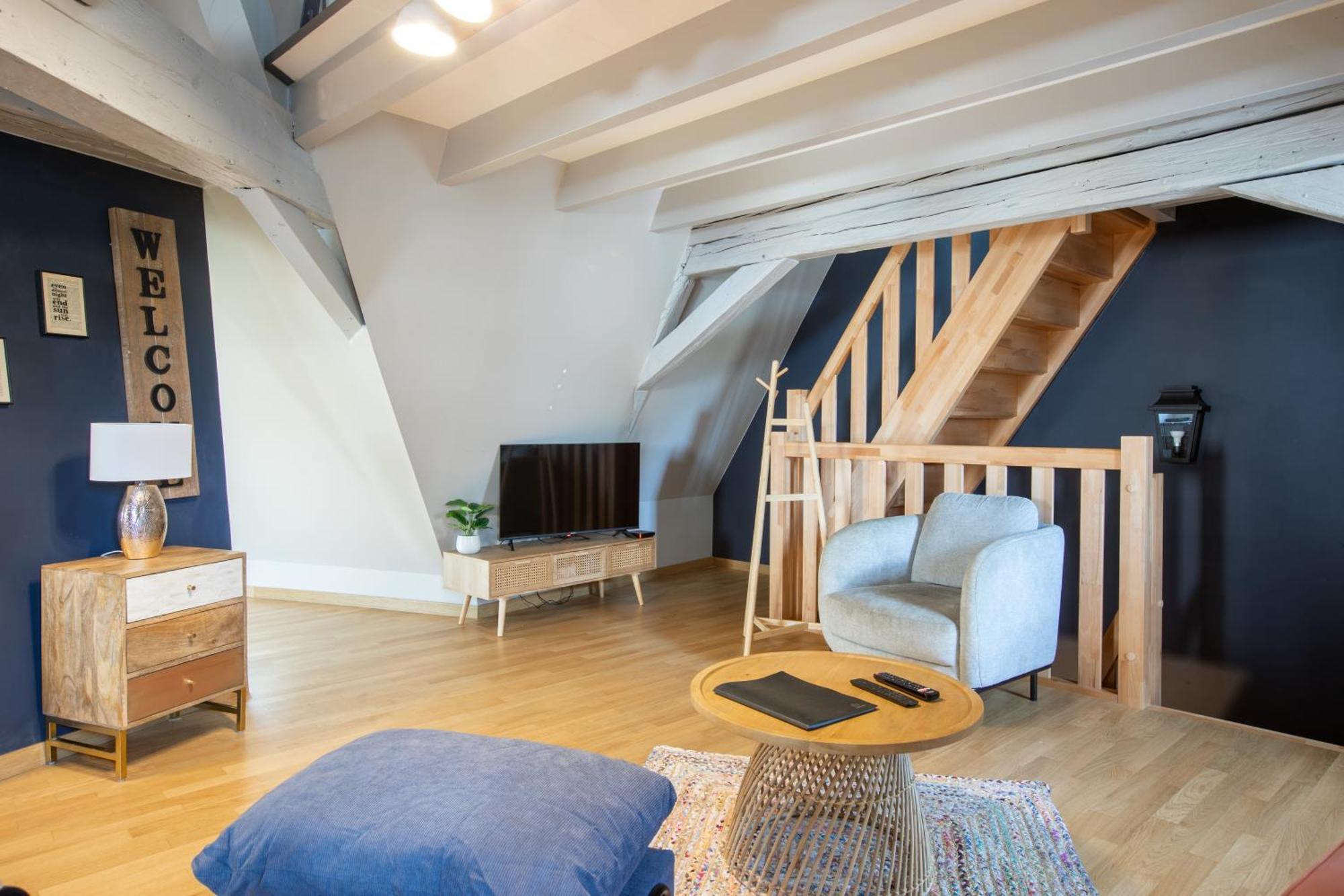 Duplex Atypique Au Coeur De Mulhouse Daire Dış mekan fotoğraf